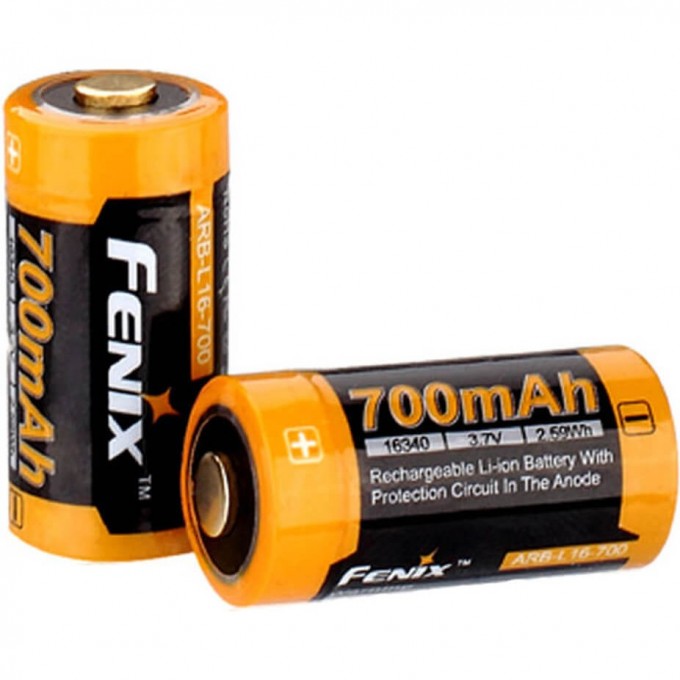 Аккумулятор 16340 FENIX ARB-L16 700mAh ARB-L16-700