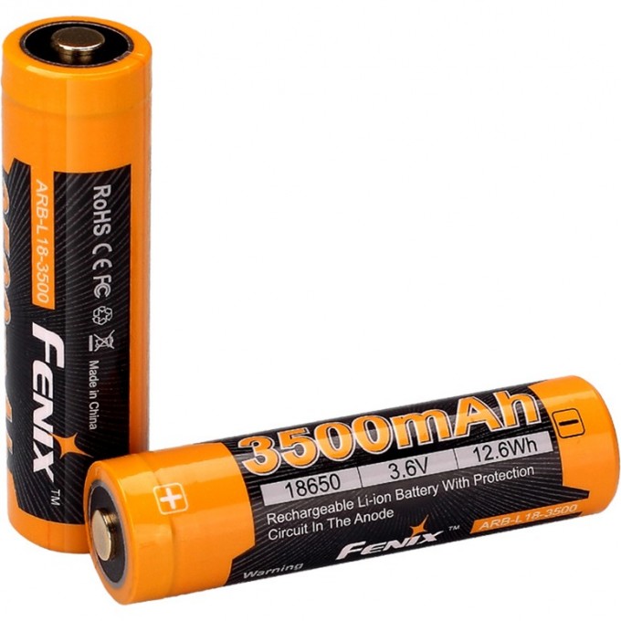 Аккумулятор 18650 FENIX ARB-L18 RECHARGEABLE LI-ION BATTERY ARB-L18-3500