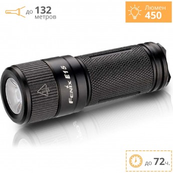 Фонарь FENIX E15 CREE XP-G2 (R5) (2016)