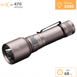 Фонарь индустриальный FENIX C7 серый