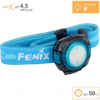 Налобный фонарь FENIX HL05 WHITE/RED